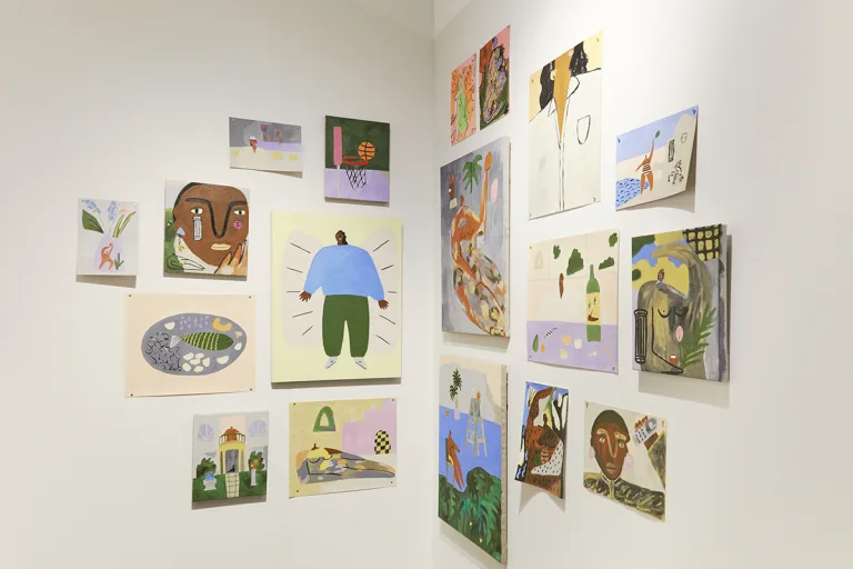 Ochi Projects booth at NADA, NY 2017