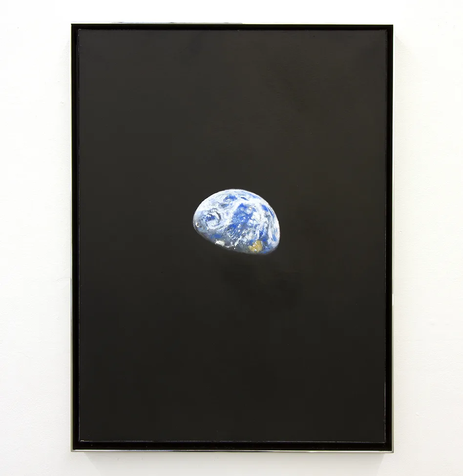 A Nasa Photo As08-14-2383 of Earth seen from space during the Apollo 8 mission in 1968