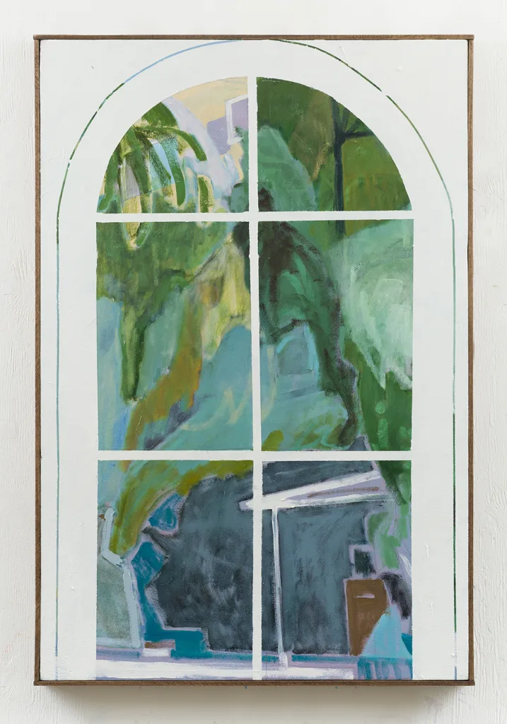 A window overlooking the view of nature