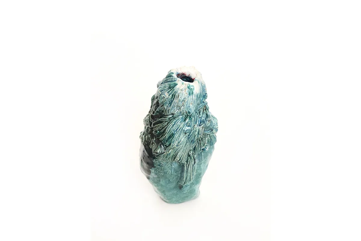 Johanna Breiding Vessel 2, 2020 ceramics, glaze 11.75 x 5.5 x 6.5 in