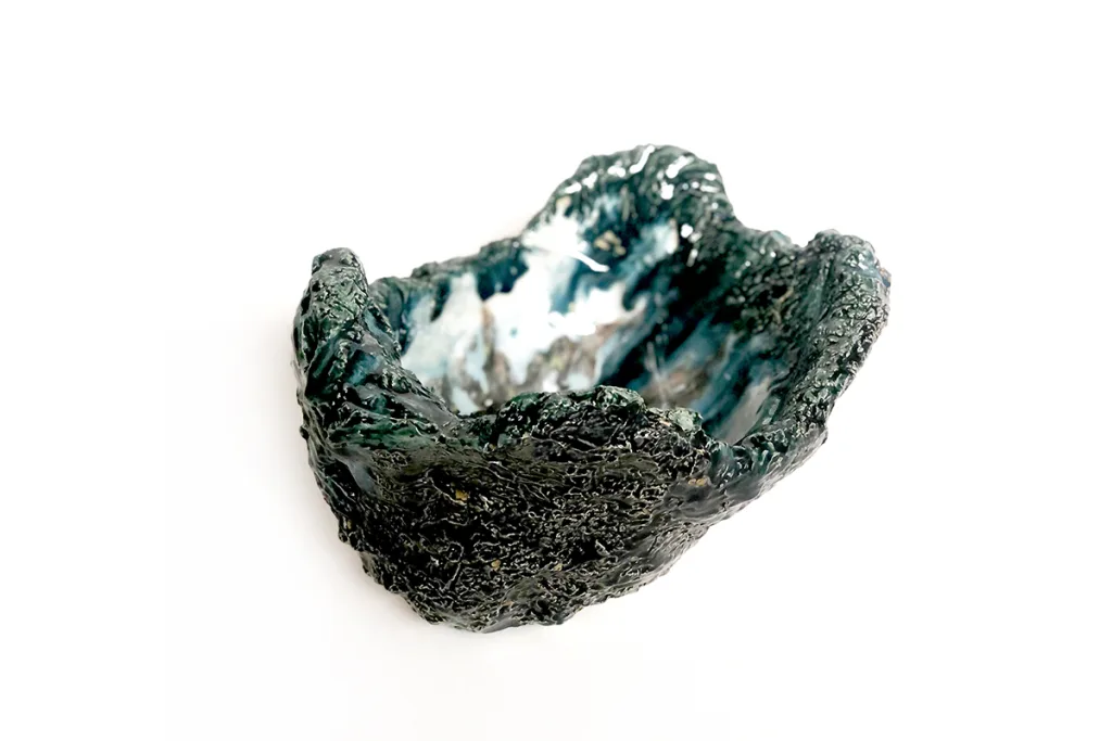 Johanna Breiding Vessel 55, 2020 ceramics, glaze 7 x 8 x 9.5 in