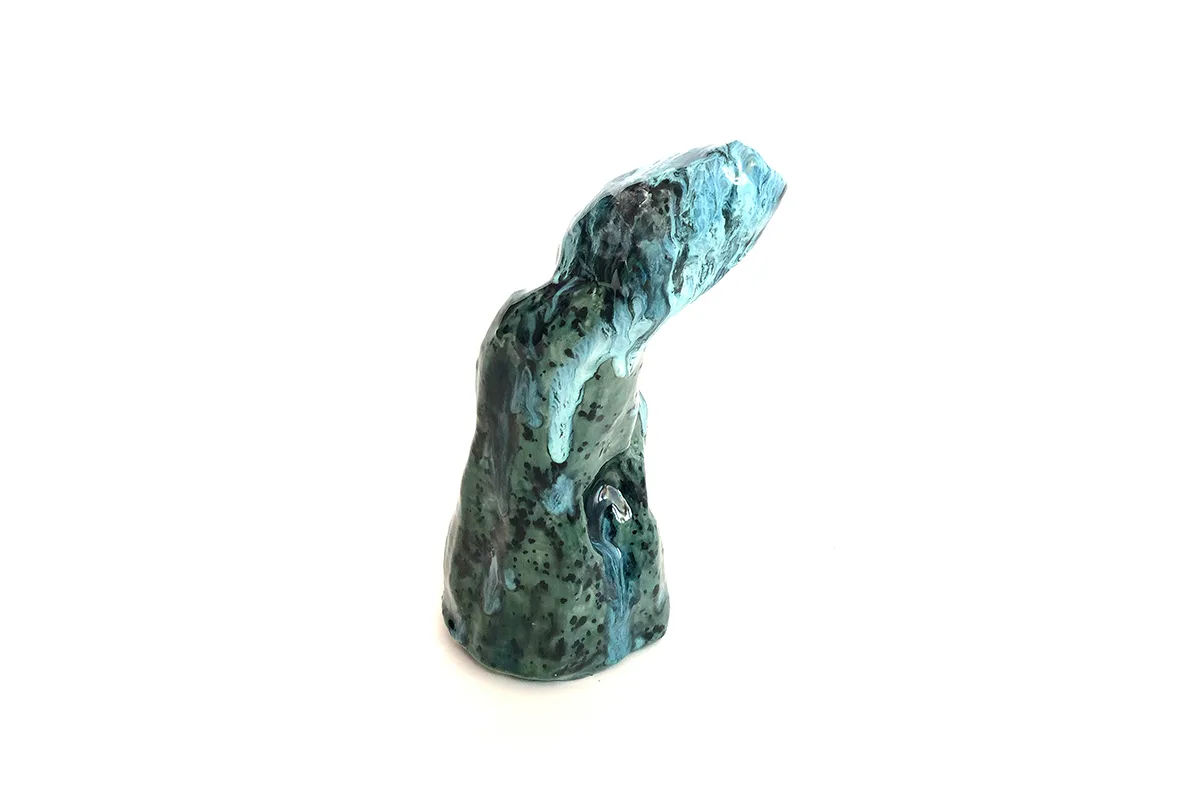 Johanna Breiding Vessel 30, 2020 ceramics, glaze 12 x 5.75 x 6 in