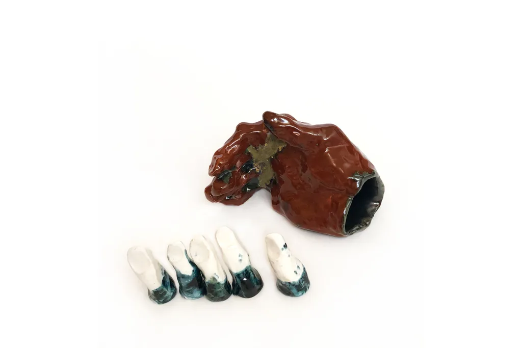 Johanna Breiding Vessel 35, 36, 37, 38, 39, 40, 2020 ceramics, glaze