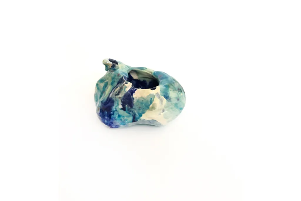 Johanna Breiding Vessel 48, 2020 ceramics, glaze 4 x 4.5 x 6.5 in
