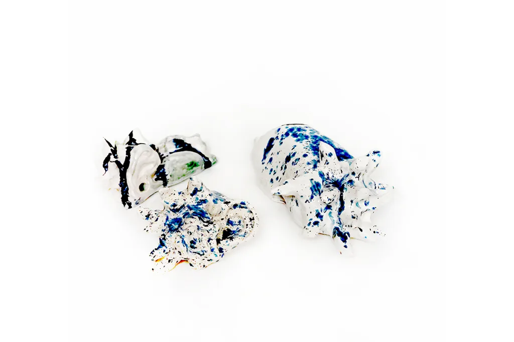 Johanna Breiding Vessel 51, 52, 53, 2020 ceramics, glaze