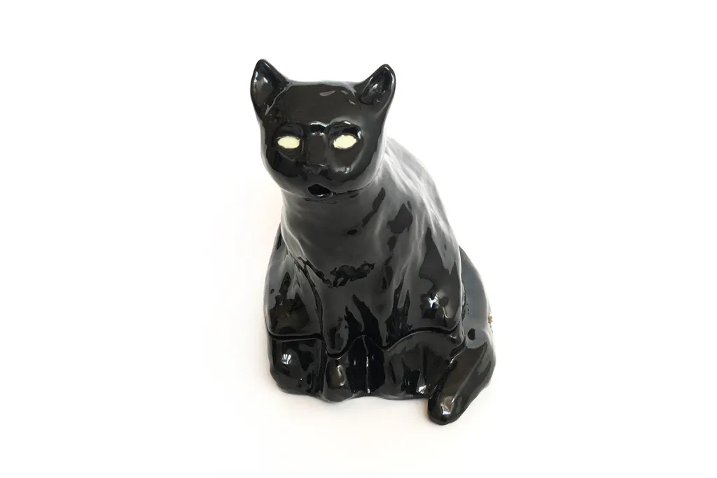 Johanna Breiding Vessel 57, 2020 Ceramics, glaze, incense (smoke), Beach sand 11 x 8.25 x 10.75 in