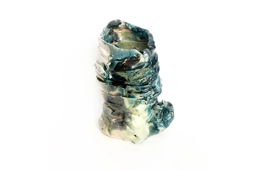 Johanna Breiding Vessel 59, 2020 ceramics, glaze 7.25 x 5.25 x 6 in