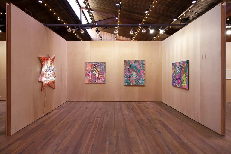 Marfa Invitational booth installation