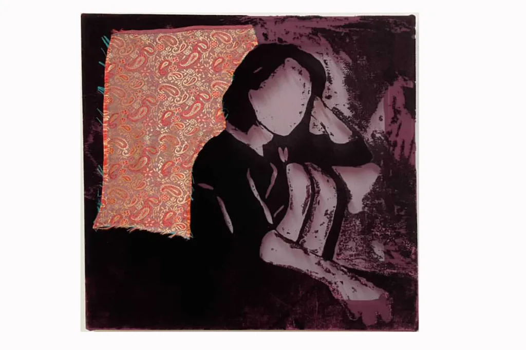A fiber etching by Yasmine Nasser Diaz
