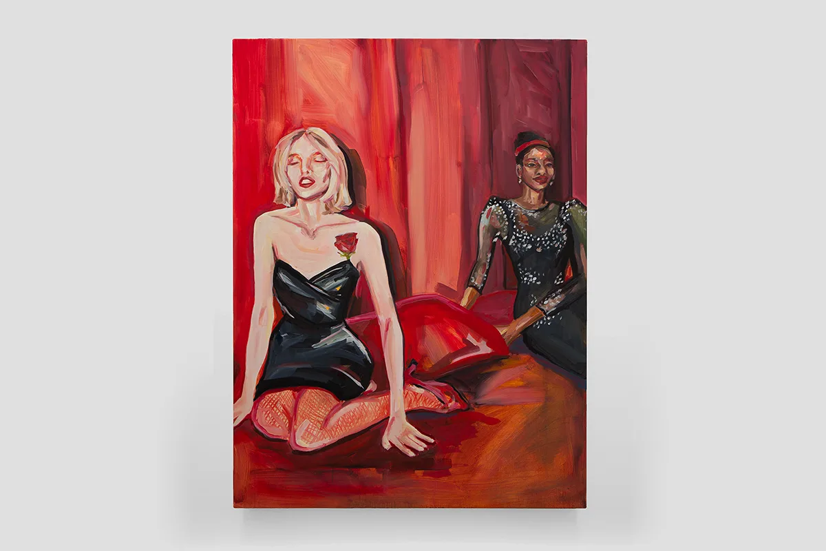 Avery Wheless - Uninvited - 2022 - Oil on canvas - 48 x 36 in