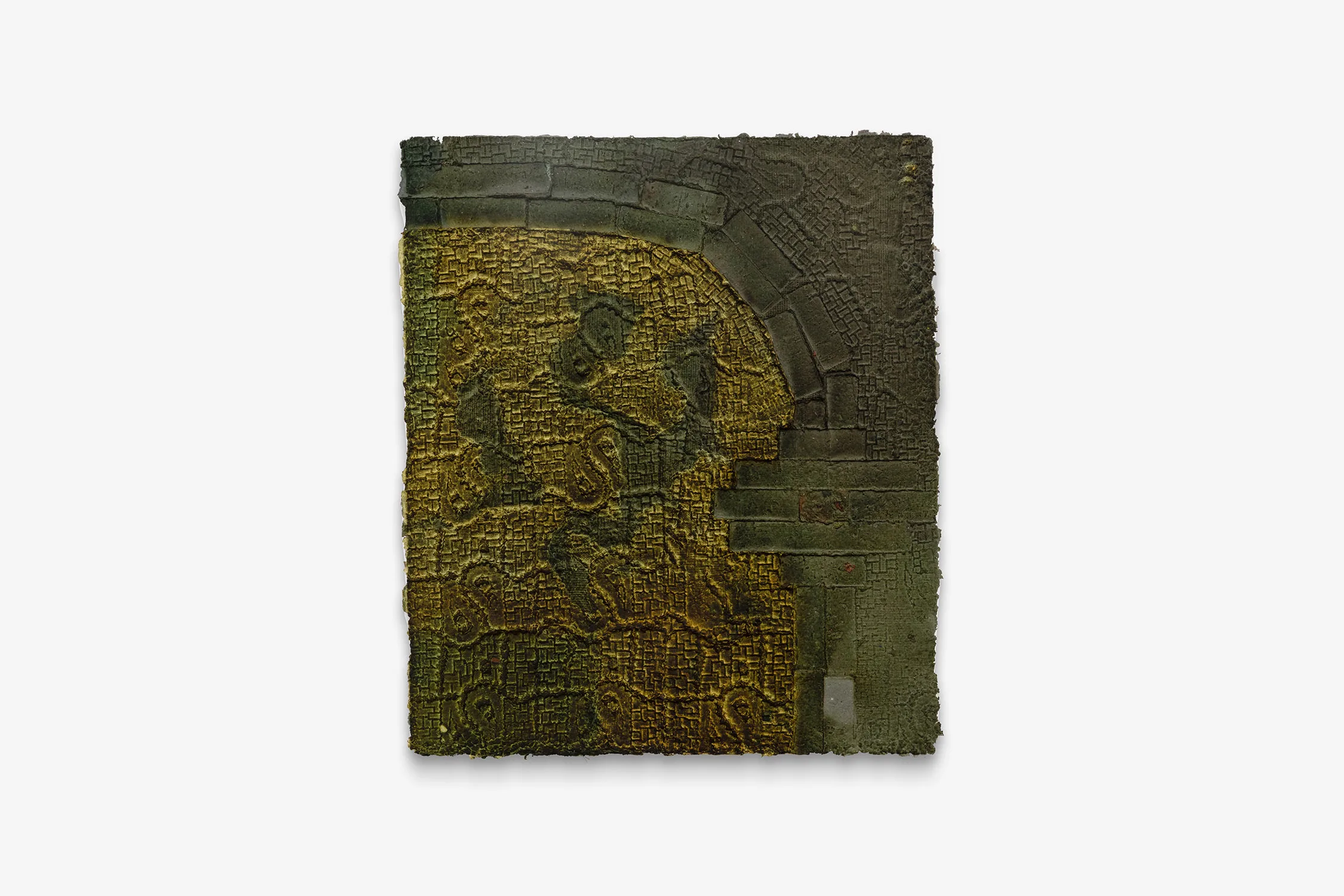 Aryana Minai - Silhouette - 2022 - Dyed handmade paper - Dyed handmade paper - 22.5 x 18.5 in