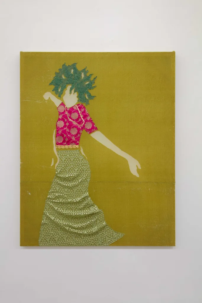 Woman is dancing freely