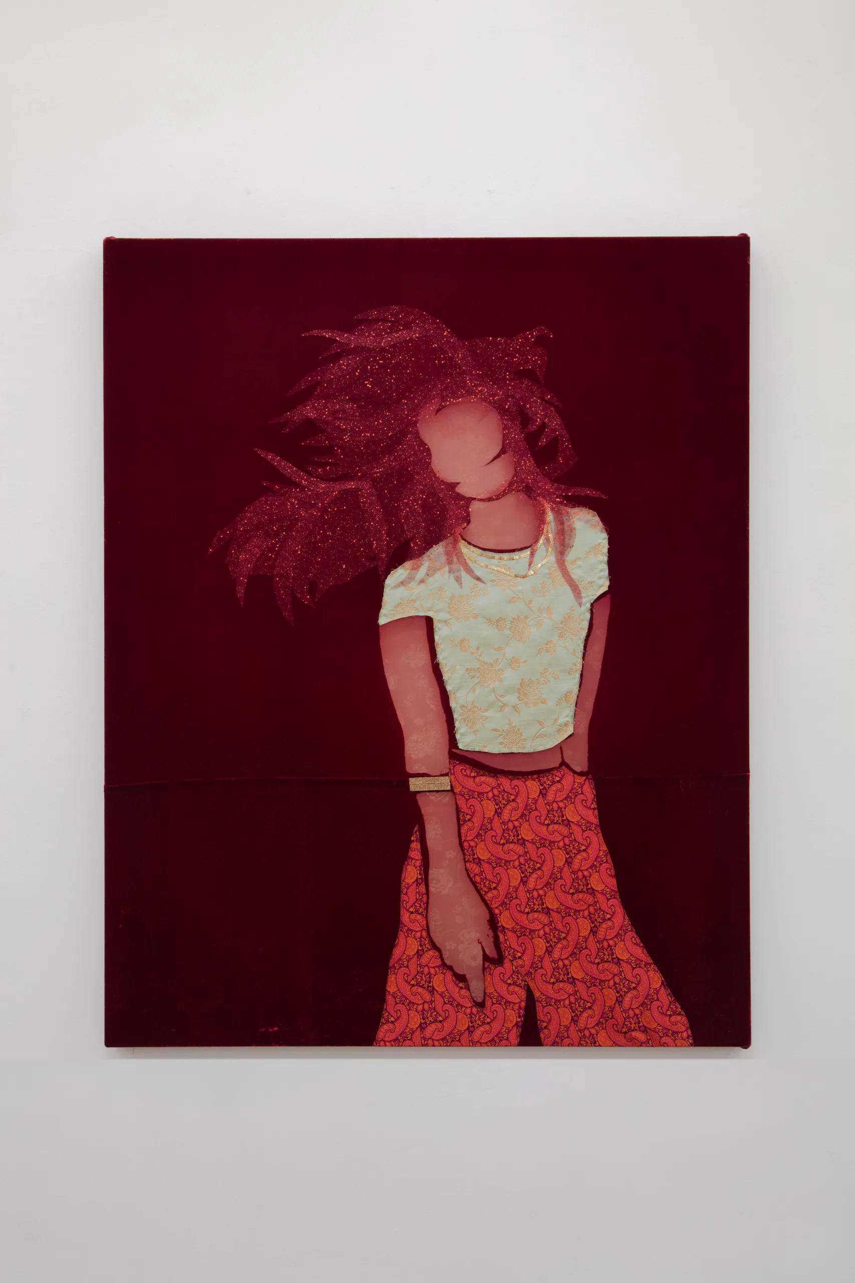 Woman is doing a hair flip